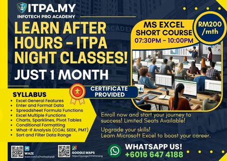 microsoft-excel-short-course-penang-itpa